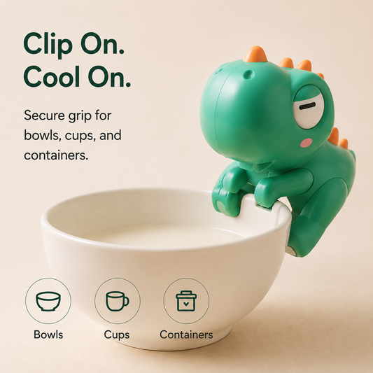 DinoClip Baby Food Cooling Fan — product image