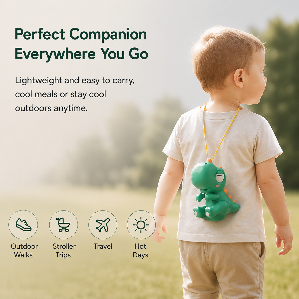 DinoClip Baby Food Cooling Fan