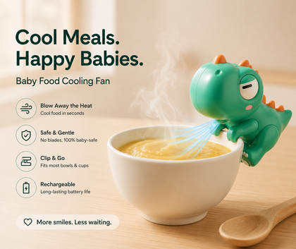 DinoClip Baby Food Cooling Fan — product image