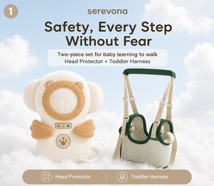 Toddler Cushion Backpack & Walking Harness Sets